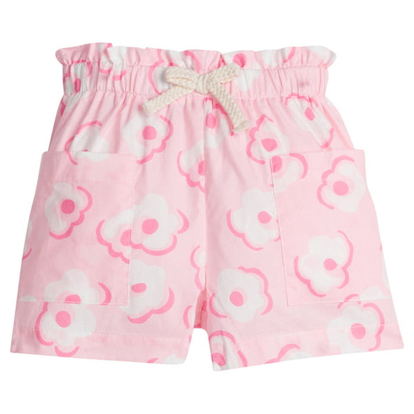Patch Pocket Shorts - Marshmallow Floral