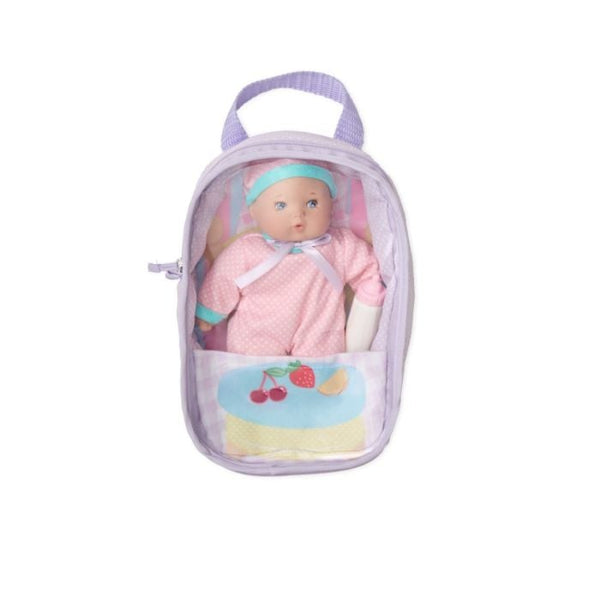Take Along Cuties 8-inch Doll, Lavender
