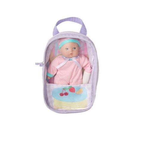 Take Along Cuties 8-inch Doll, Lavender