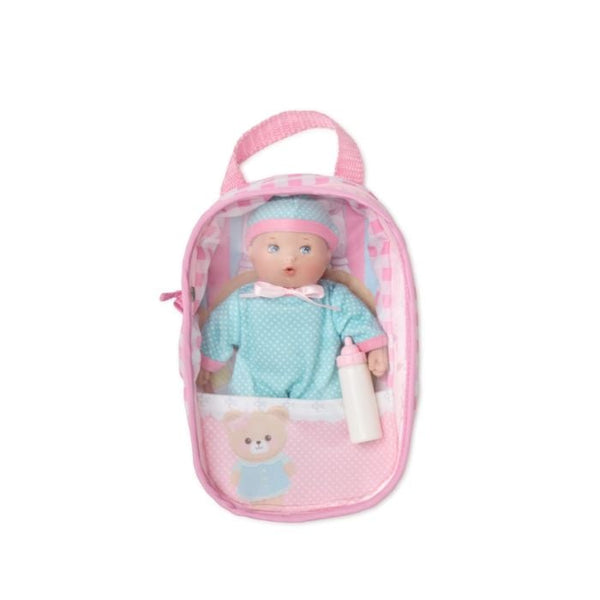 Take Along Cuties 8-inch Doll, Pink