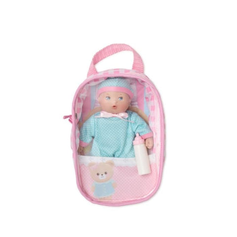 Take Along Cuties 8-inch Doll, Pink