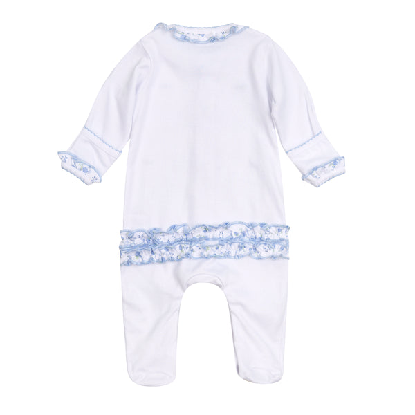 Skylar's Classic Scattered Ruffle Footie