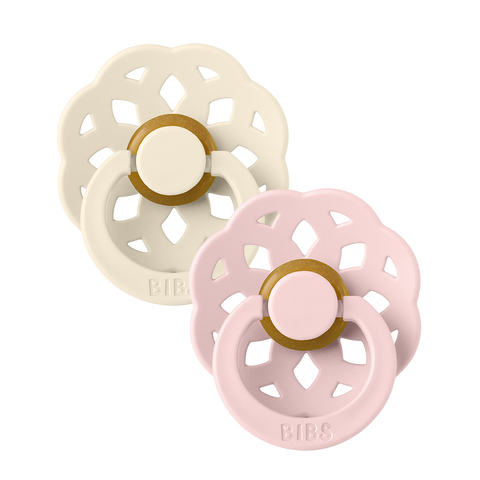 Boheme 2 Pack Pacifier - Ivory/Blossom