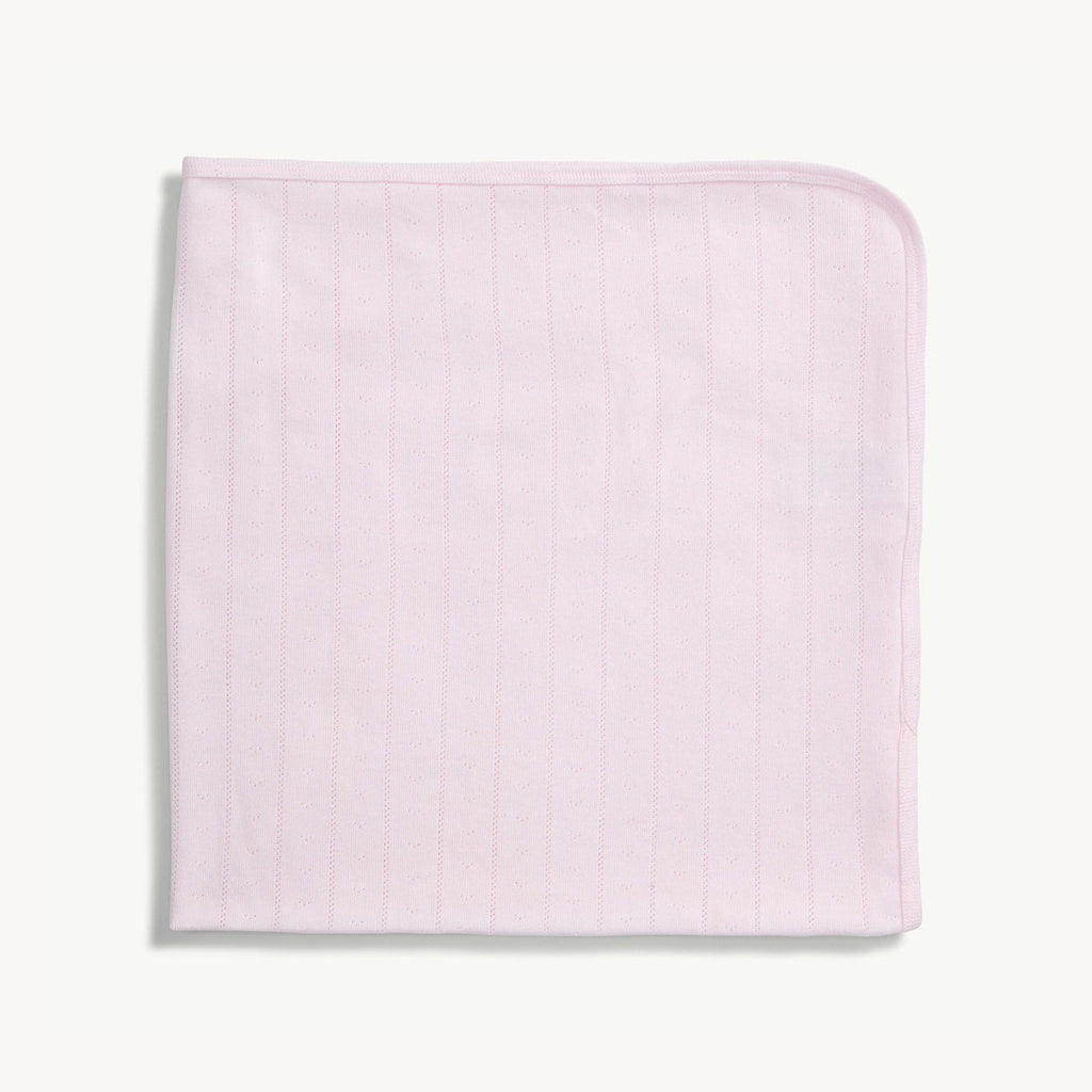 Love Lines Baby Blanket, pink