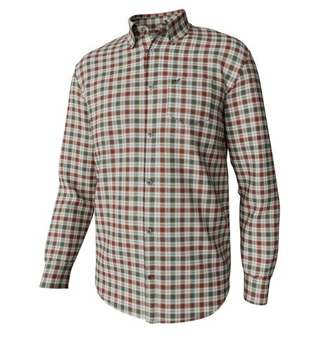 Hadley Vintage Long Sleeve Button Down - Wright Plaid