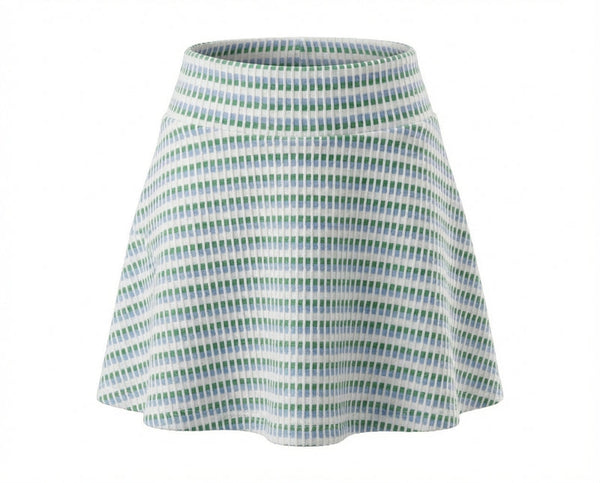 Libba Skirt - Blue/Green