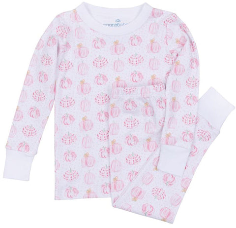 Precious Pumpkins Long Pajamas, pink