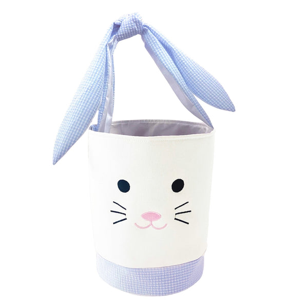 Easter Bunny Basket - blue