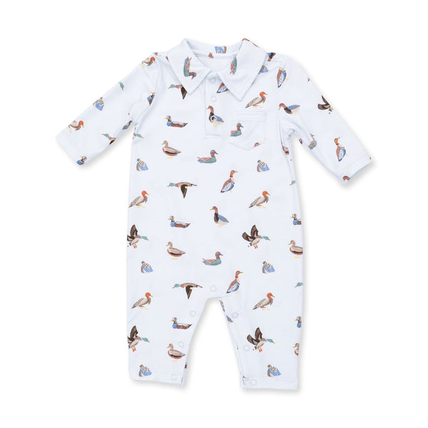 Polo Romper - American Ducks