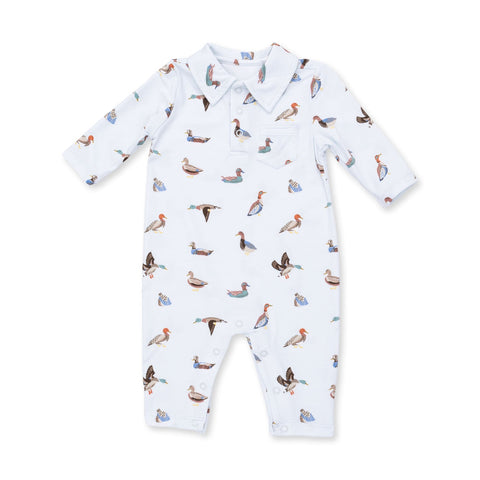 Polo Romper - American Ducks