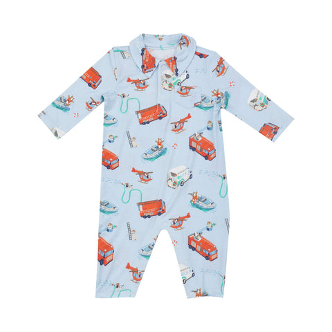 Polo Romper - Rescue Vehicle