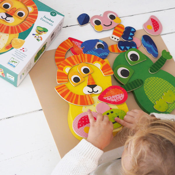 InZeBox Zanimals Wooden Magnetic Set