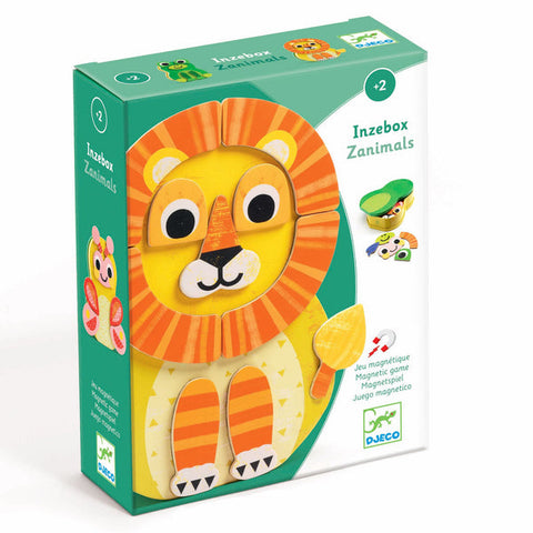 InZeBox Zanimals Wooden Magnetic Set