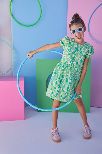 Phillipa Dress - Greenspring Groovy Floral
