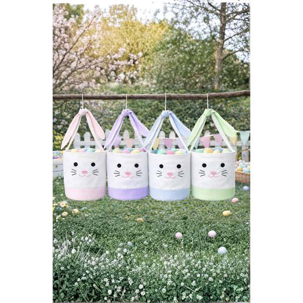 Easter Bunny Basket - pink