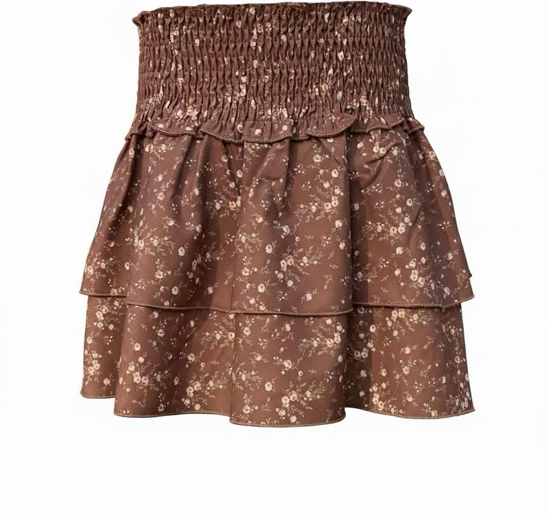 Scottie Skirt - Brown Sugar Blooms