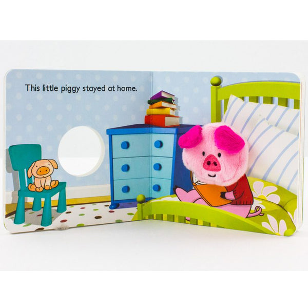 This Little Piggy Finger Puppet Book