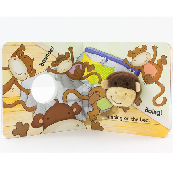 Five Little Monkeys Finger Puppet Book