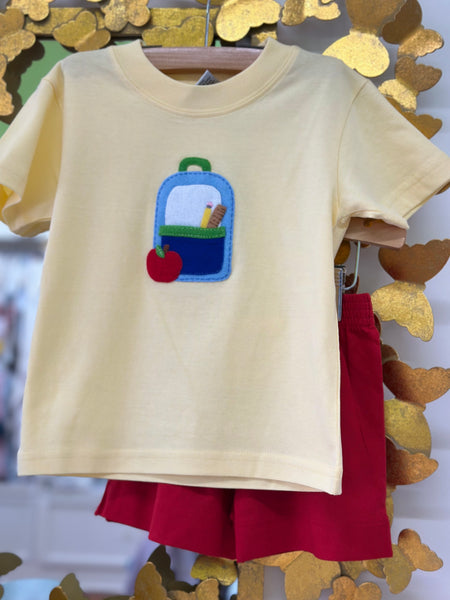 Backpack with School Supplies S/S T-Shirt