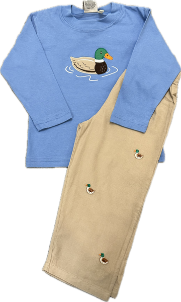 Mallard in Water Pant Set