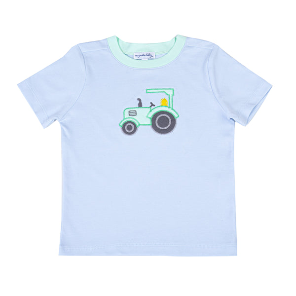 Tractor Time Applique T-Shirt