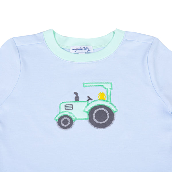 Tractor Time Applique T-Shirt