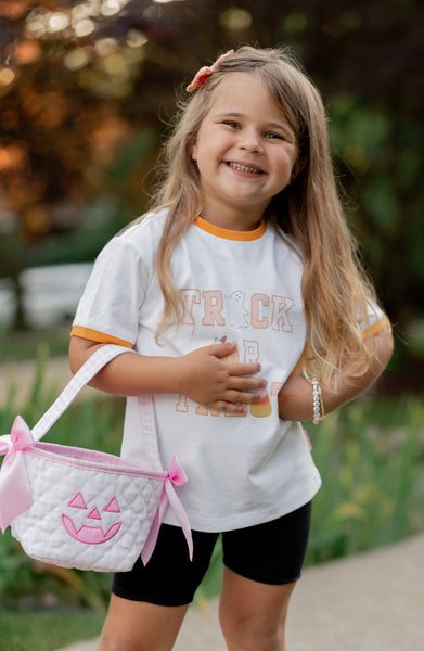 Petite Pumpkin Tote - Pink