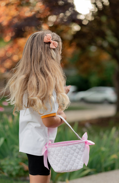 Petite Pumpkin Tote - Pink