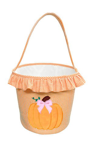 Ruffle Pumpkin Tote