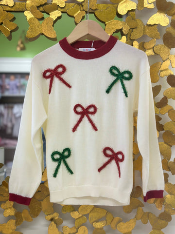 Christmas Bows Sweater