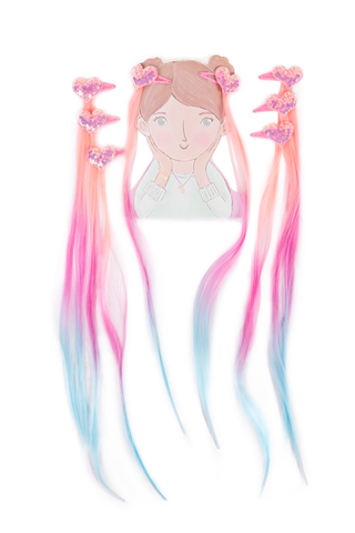 Hollywood Hearts Hair Extensions