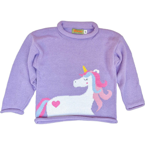 Unicorn Roll Neck Sweater