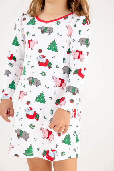 LS Penny's Play Dress - I Want a Hippo