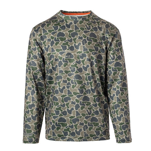 Backwoods Camo LS Dry Fit Tee