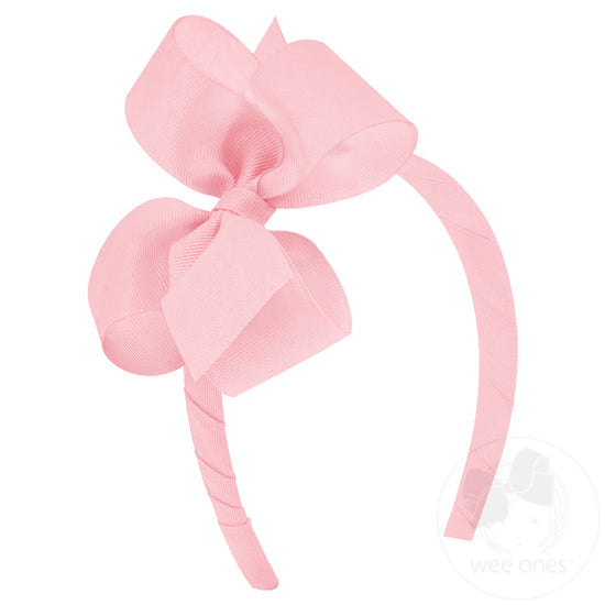 Medium Classic Grosgrain Bow on Headband