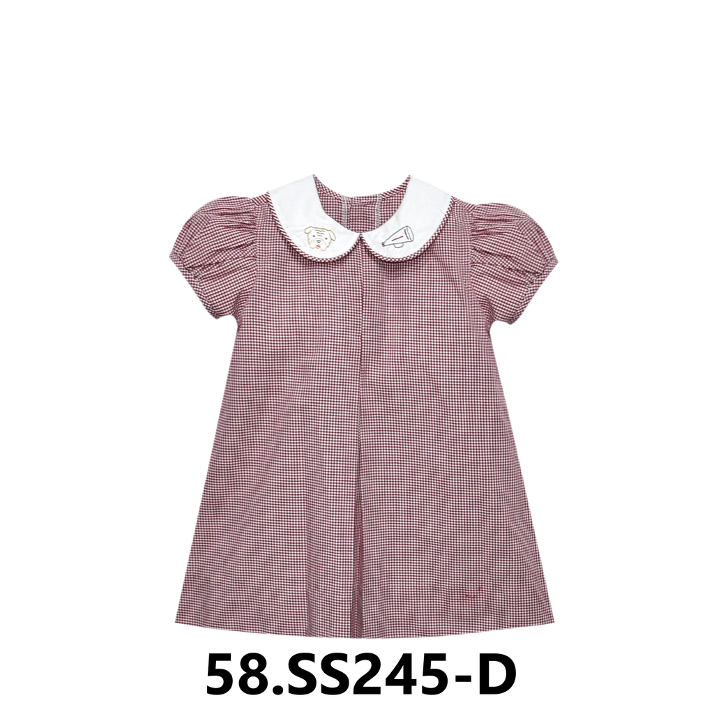 Bulldog Maroon/Grey Dress