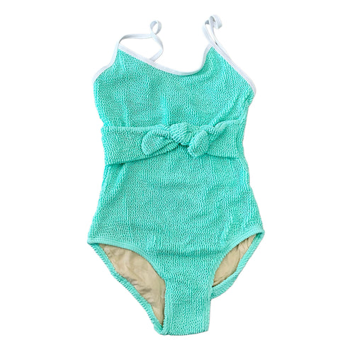 One Piece Crinkle Swimsuit - Mint