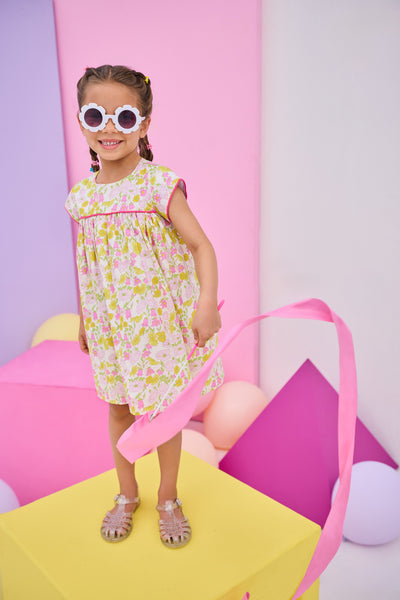 Charlotte Dress - Bedford Buttercup