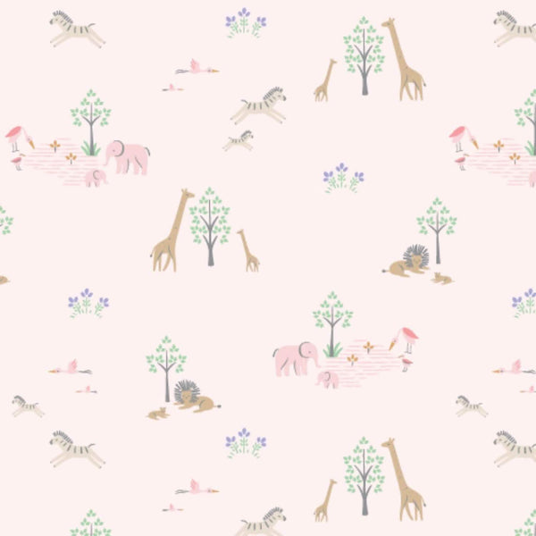 Magnetic Footie - Pink Serene Safari