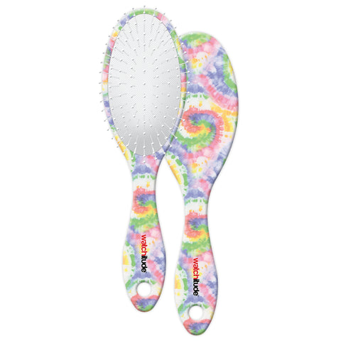 Scented Hairbrush, Tropical Tie Dye