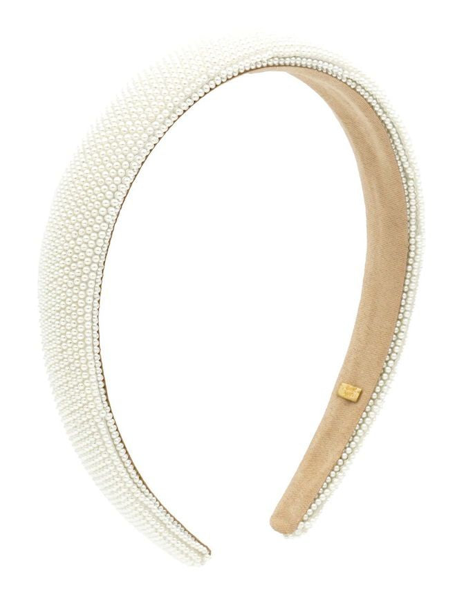 Thin Full Pearl Pearl Headband