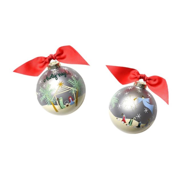 Oh Holy Night Nativity Ornament