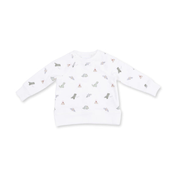 Raglan Sweatshirt and Jogger Set - Dinos French Terry