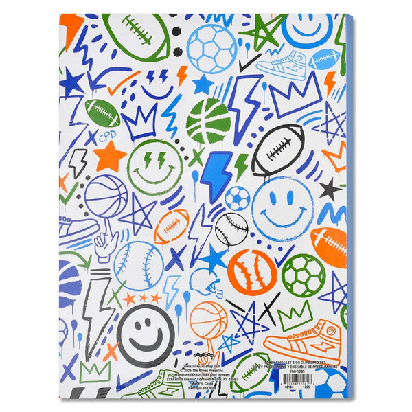 Corey Paige Let's Go Sports Clipboard Set