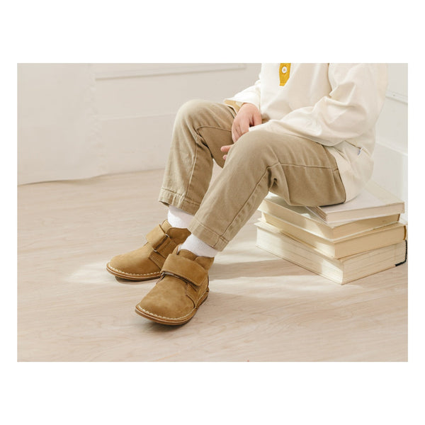 Emmett Velcro Bootie - Nubuck Khaki