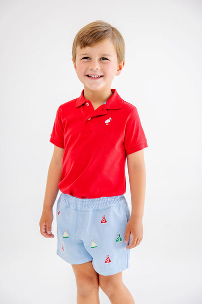 Critter Sheffield Shorts - BSB & Sailboats
