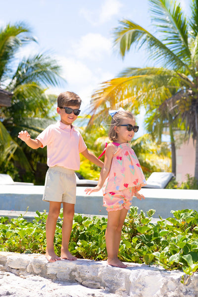 Prim and Proper Polo - Pompano Peach