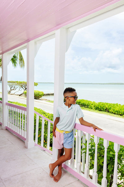 Prim and Proper Polo - Sea Island Seafoam