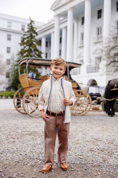 Prep School Pants - Gray Bay Brown