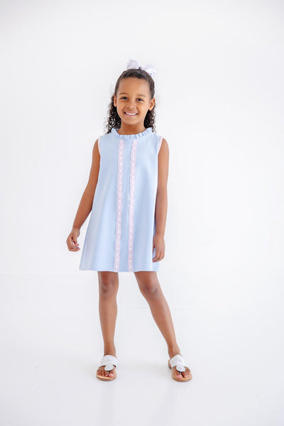 Lizzie's Luxe Leisure Dress - Ruffle